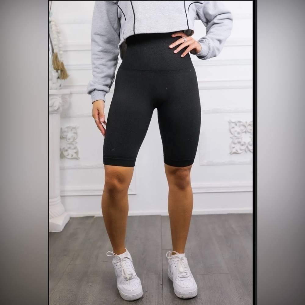 SurelyMine Fit Tummy Control Biker Shorts - Picture 3 of 5